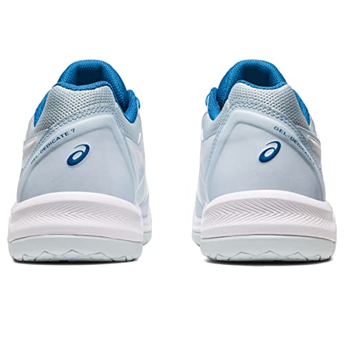 ASICS Women's Gel-Dedicate 7 Pickleball Shoes, Sky/White