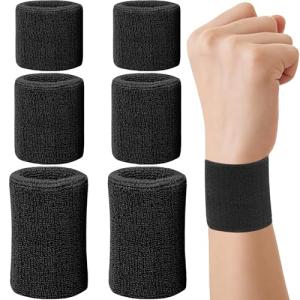 6-Pack Sweatbands for Pickleball and Sports