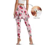 Women’s High Waisted Pickleball Skirt and Leggings