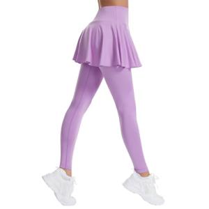 Women's Pickleball Skirted Leggings with Pockets