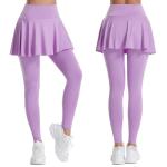 Women's Pickleball Skirted Leggings with Pockets