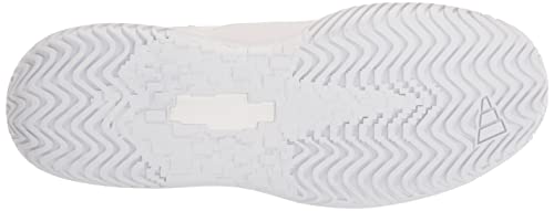 Adidas Women's SoleMatch Control Sneaker in White/Silver/Grey