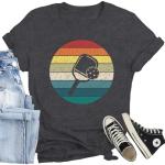 Funny Pickleball Shirts for Women Casual Tee