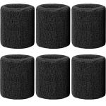 Absorbent Cotton Wristbands for Pickleball - 6 Pack