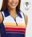 Quick Dry Sleeveless Women's Pickleball Polo Top