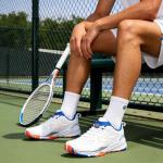 Sisttke Men's Lightweight Non-Slip Pickleball Sneakers