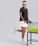 Women's UPF 50+ V-Neck Pickleball Golf Shirt