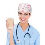 Adjustable Pickleball Sweatband Tie Back Cap