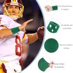 Absorbent Cotton Wrist Sweatbands for Pickleball - 6 Pack