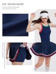 Women’s Pickleball Skirt Set with Racerback Tank