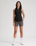 G Gradual Women's Sleeveless Zip Polo Tank Top