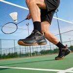 Men's Lightweight Breathable Court Sneakers for Pickleball
