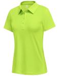 PINSPARK Women's UPF 50+ Short Sleeve Polo Shirt