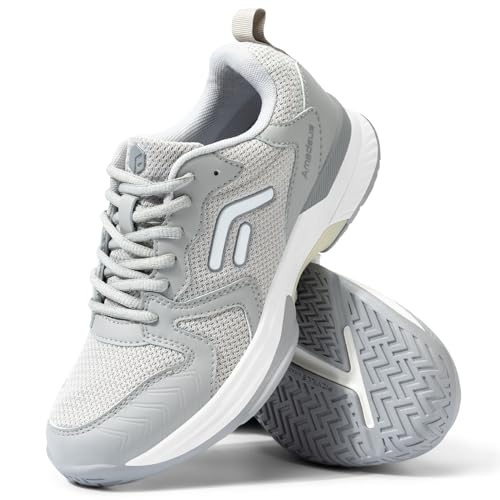 Women's Wide Pickleball Court Shoes with Ultra Cushioning