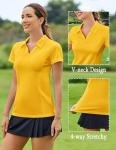 Women’s Quick-Dry Short Sleeve Pickleball Polo