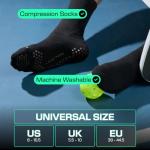 Cushioned DualGrip™ Pickleball Performance Crew Socks