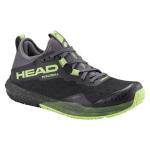 HEAD Motion Pro Black/Lime Men's Pickleball Shoes