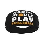 Happy People Play Pickleball Wicking Headbands