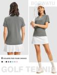 Women's Lightweight V-Neck Pickleball Polo Shirt