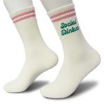 Fun Retro Pickleball Socks for Men and Women