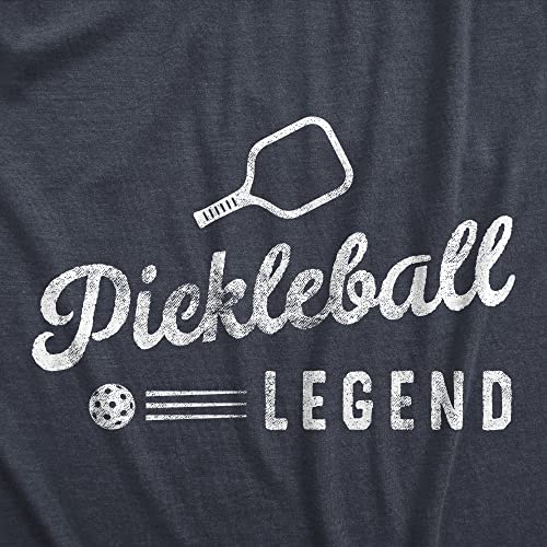 Funny Mens Pickleball Legend Tee for Guys - Navy