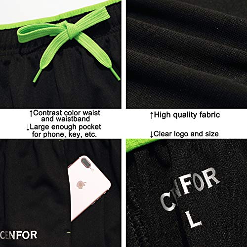 CENFOR Men's Open Bottom Athletic Sweatpants
