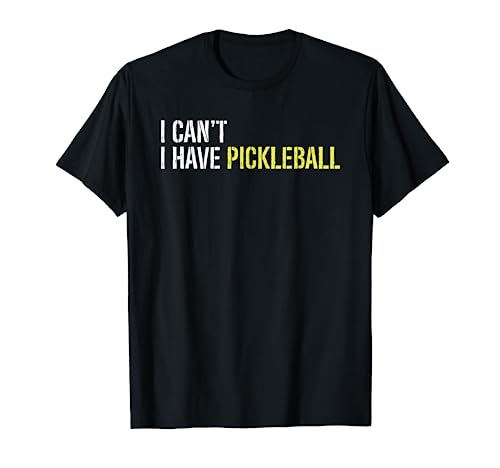 Pickleball Enthusiast T-Shirt