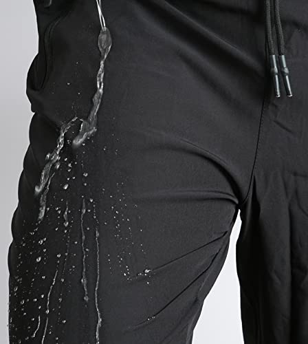 Men's Quick Dry Sweatpants with Zipper Pockets