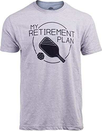 Pickleball Retirement Plan Men's Athletic Grey T-Shirt