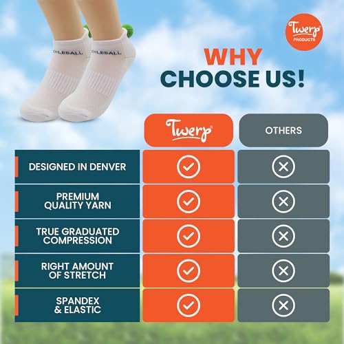 Women's Twerp Pickleball Socks - Fun Novelty Gift