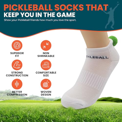Women's Twerp Pickleball Socks - Fun Novelty Gift