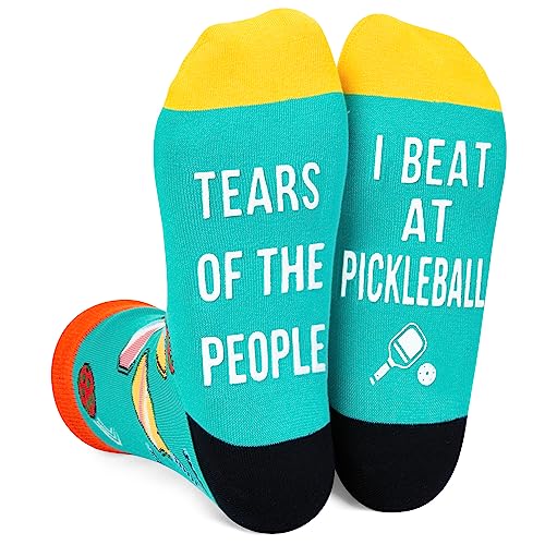 Funny Pickleball Socks for Men and Women