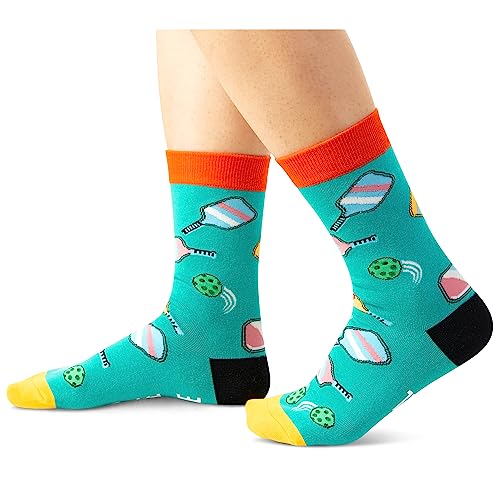 Funny Pickleball Socks for Men and Women