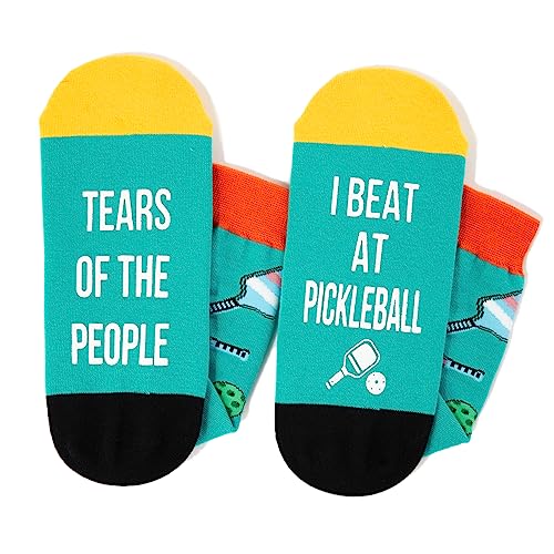 Funny Pickleball Socks for Men and Women