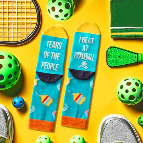 Funny Pickleball Socks for Men and Women