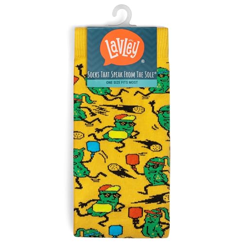 Men's Novelty Pickleball Socks - Fun Gift for Sports