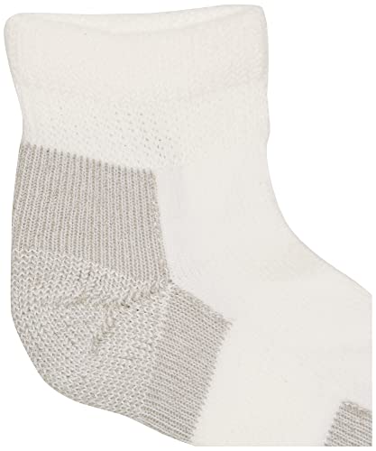 3 Pack White Ankle Running Socks Maximum Cushion