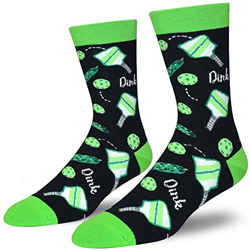 Funny Pickleball Socks for Women and Men