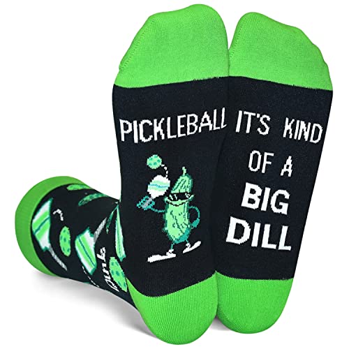 Funny Pickleball Socks for Women and Men