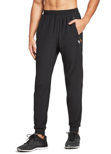 Men's Lightweight Joggers for Pickleball with Zipper Pockets