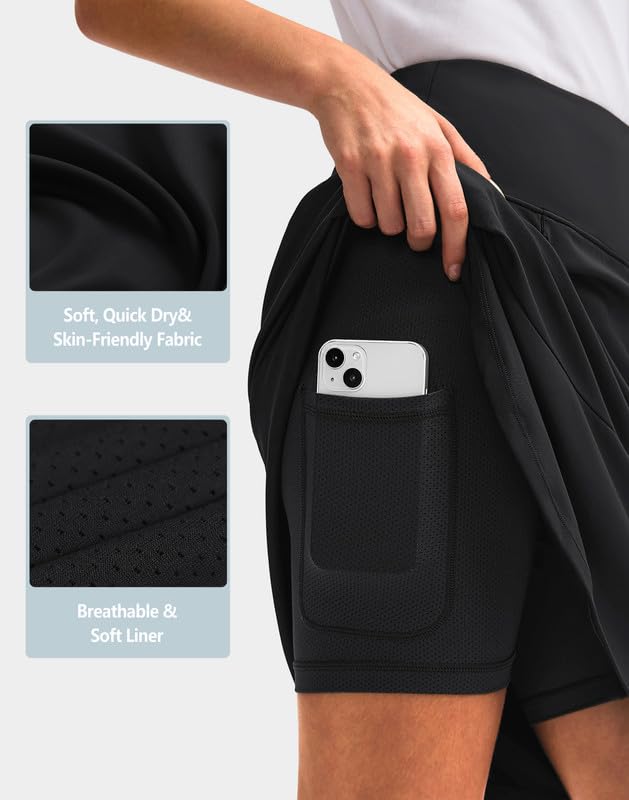 Women's G Gradual Skorts: 20" Knee Length Athletic Skirt