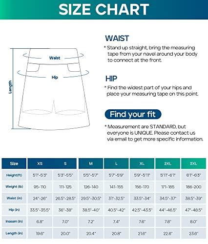 Ewedoos Women's Black Pickleball Skort 20" Length