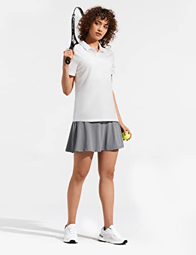 ZUTY High Waisted Pickleball Skort for Women Gray