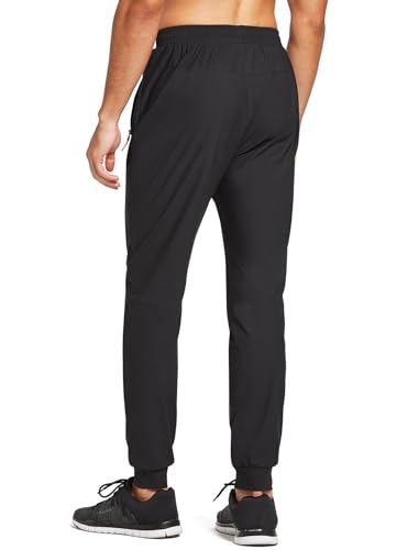 Men's Lightweight Joggers for Pickleball with Zipper Pockets