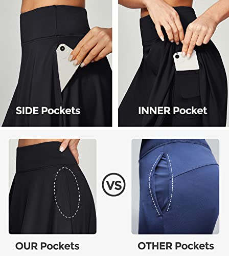 IUGA Women's Tennis Skirt with Pockets & High Waist