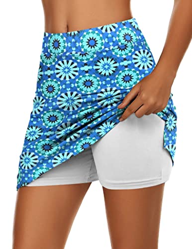 Ekouaer Women's Sporty Skorts for Pickleball Summer