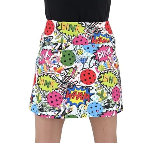 Women's Pickleball Skort, 15" Length - Large Size