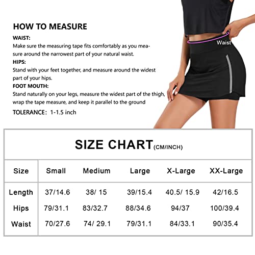 Colorful Pickleball Women's Skorts with Pockets for Athletics