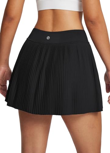 Women's High Waisted Tennis Skort with Pockets