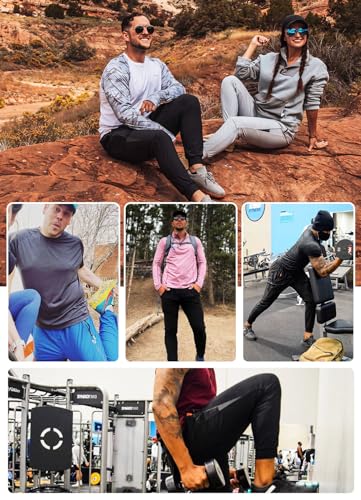 Men's Lightweight Joggers for Pickleball with Zipper Pockets
